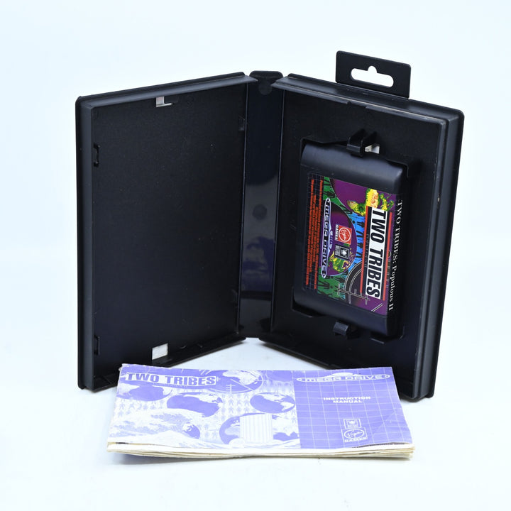 Two Tribes: Populous II - Sega Mega Drive Game - PAL - FREE POST!