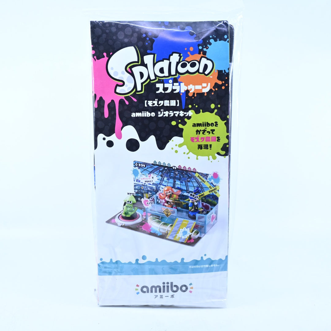 Mozu Farm Stage Amiibo Diorama Kit - Display - Splatoon - Nintendo Accessory