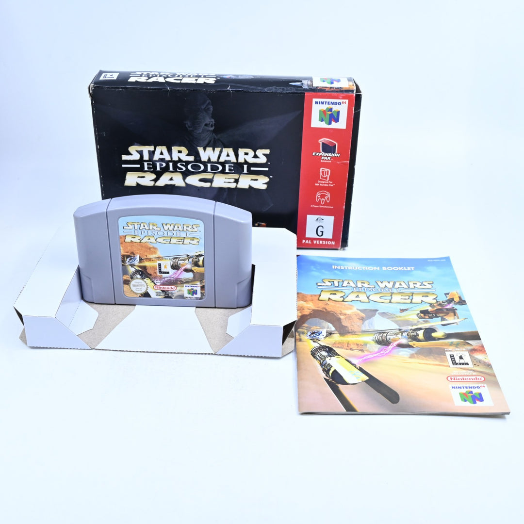 Star Wars: Episode 1 Racer - N64 / Nintendo 64 Boxed Game - PAL - FREE POST!
