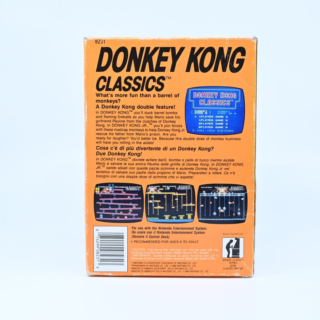 Donkey Kong Classics - Nintendo Entertainment System / NES Boxed Game - PAL