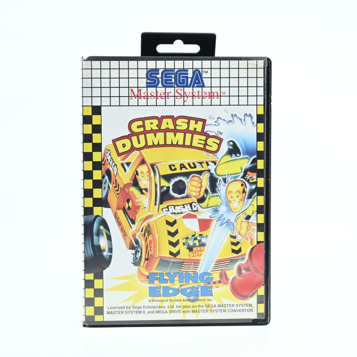 Crash Dummies - Sega Master System Game + Manual - PAL - FREE POST!