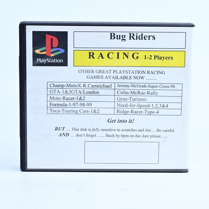 Bug Riders - Ex-Rental - Sony Playstation 1 / PS1 Game + Manual - PAL