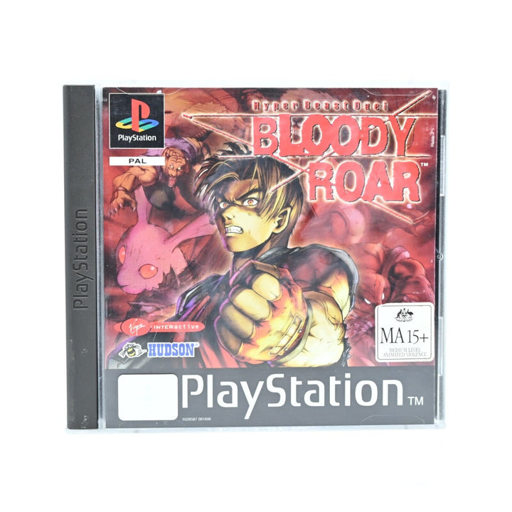 Bloody Roar - Sony Playstation 1 / PS1 Game - PAL - MINT DISC!