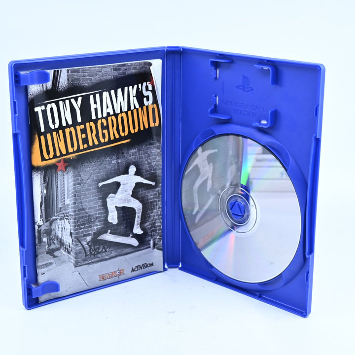 Tony Hawk's Underground - Sony Playstation 2 / PS2 Game + Manual - PAL