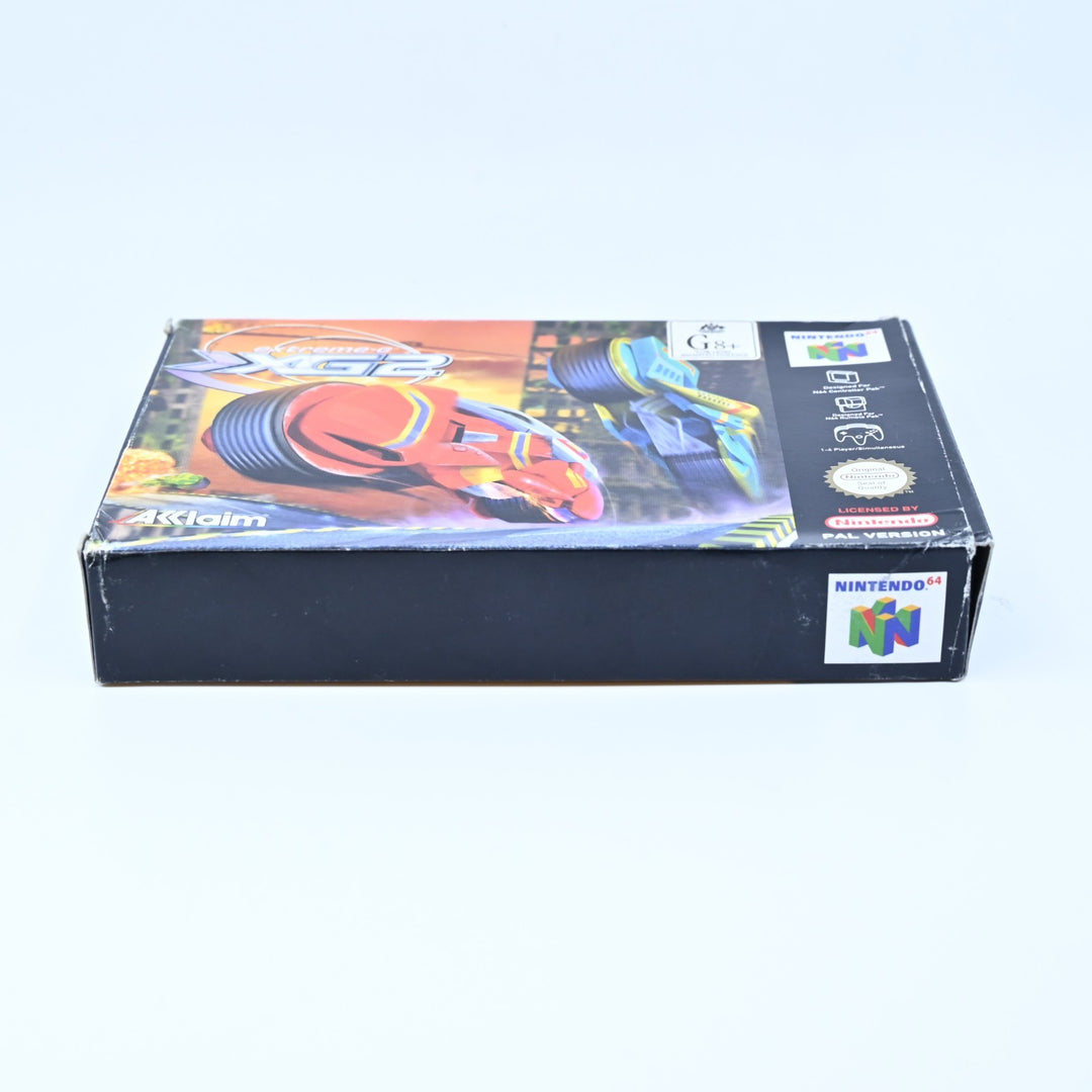 Extreme-G 2 - XG2 - N64 / Nintendo 64 Boxed Game - Ex-Rental - PAL - FREE POST!