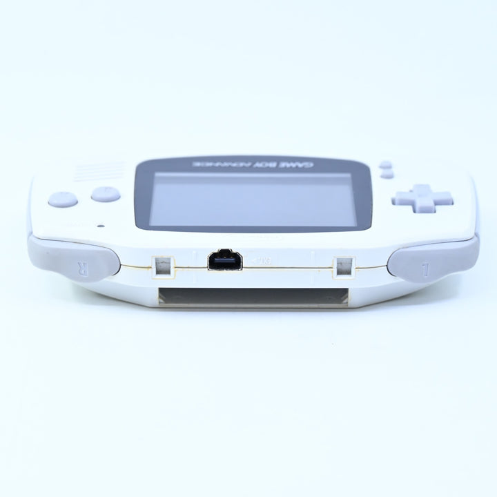 White Nintendo Gameboy Advance Console - AGB-001 -FREE POST!