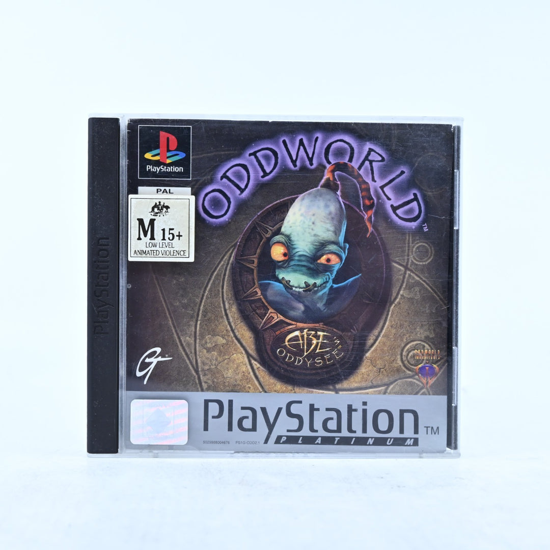 Oddworld: Abe's Oddysee - Sony Playstation 1 / PS1 Game + Manual - PAL