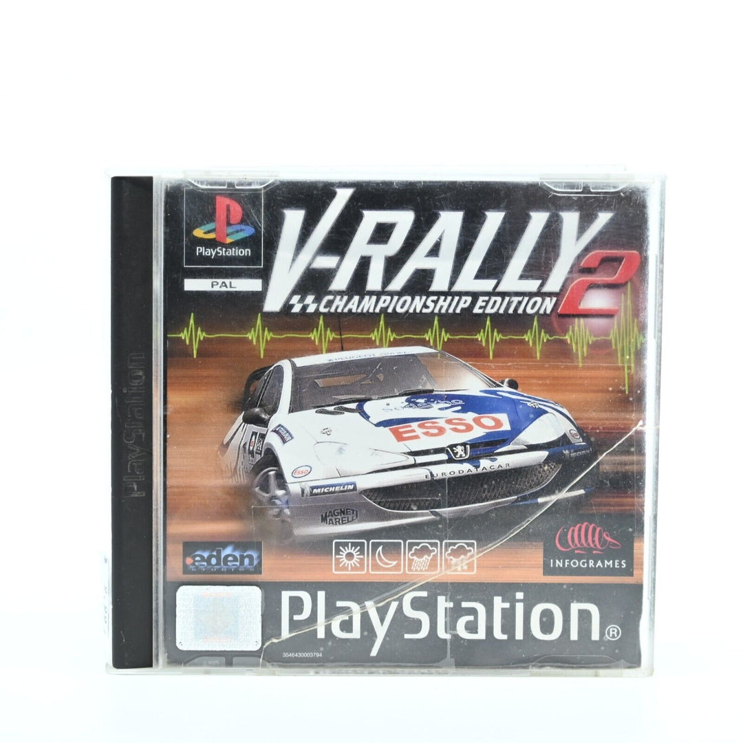 V-Rally 2 - Sony Playstation 1 / PS1 Game - PAL - MINT DISC!