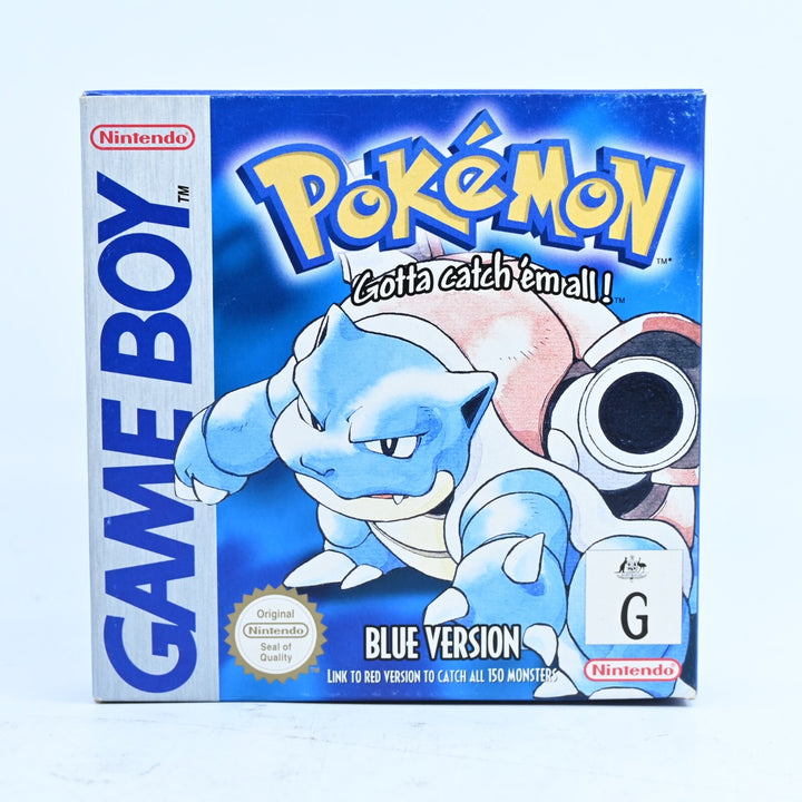 Pokemon Blue Version - Nintendo Gameboy Boxed Game - PAL - FREE POST!