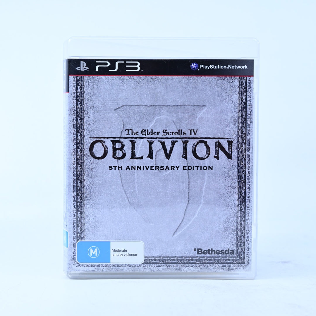 The Elder Scrolls IV: Oblivion 5th Anniversary Edition - PS3 Game + Manual + DVD