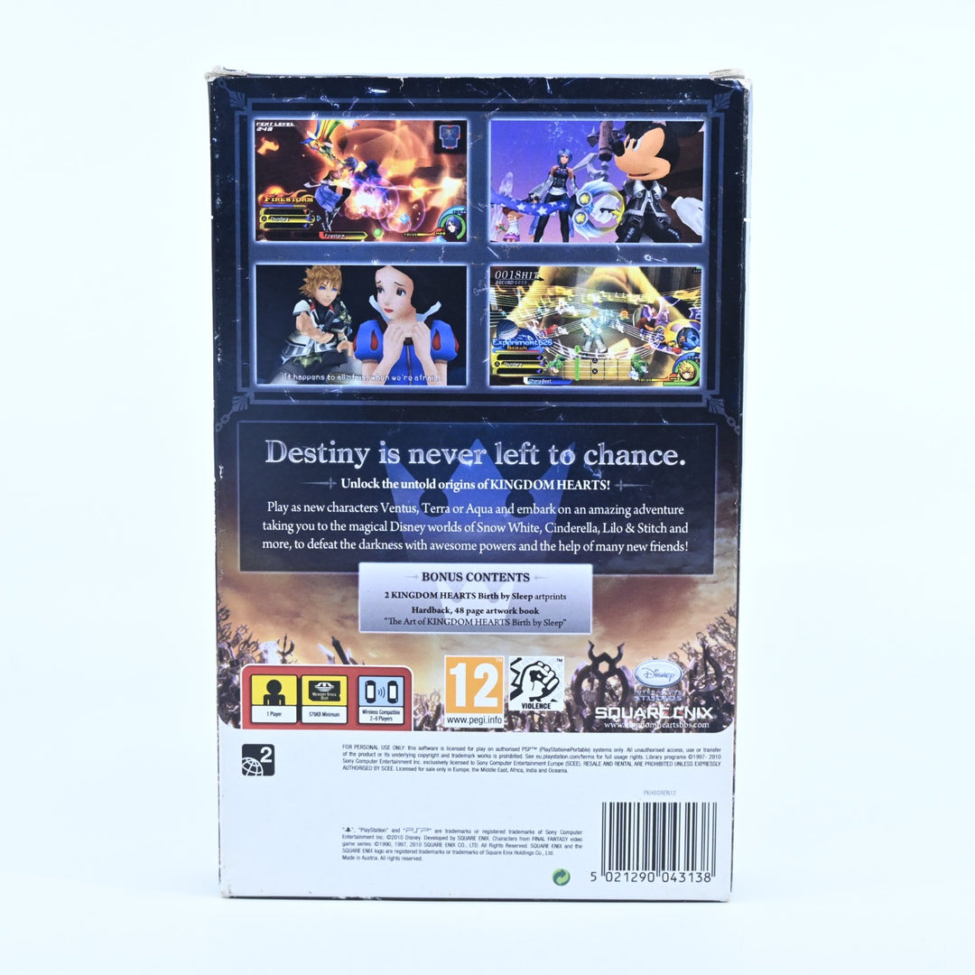 Kingdom Hearts: Birth By Sleep - Special Edition - Sony PSP Game + Manual