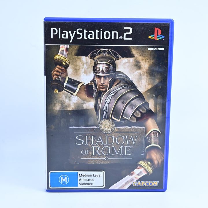 Shadow Of Rome - Sony Playstation 2 / PS2 Game + Manual - PAL - NEAR MINT DISC!