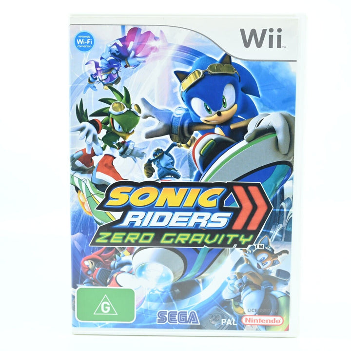 Sonic Riders: Zero Gravity - Nintendo Wii Game - PAL - MINT DISC!