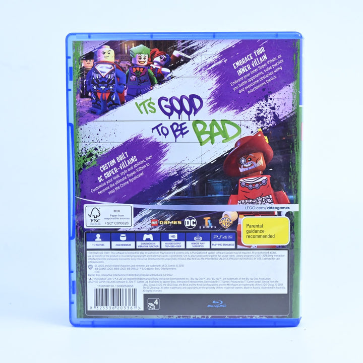 LEGO DC Super Villains - Sony Playstation 4 / PS4 Game - MINT DISC!