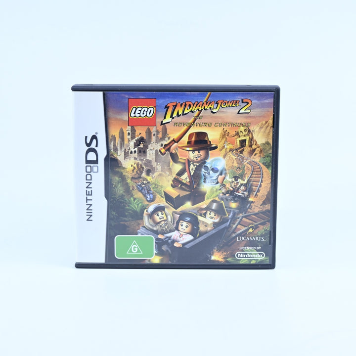 LEGO Indiana Jones 2: The Adventure Continues - Nintendo DS Game - PAL + Manual