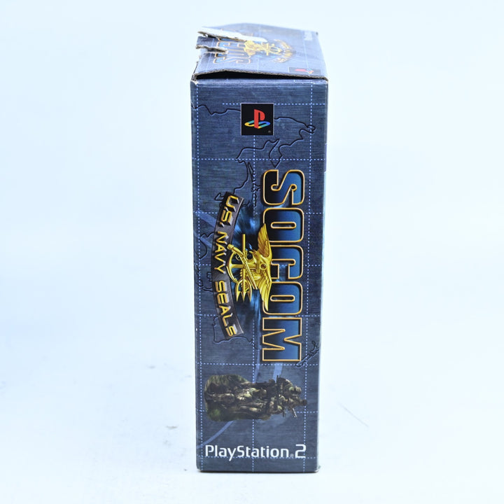 SOCOM: U.S. Navy Seals - Big Box - Sony Playstation 2 / PS2 Game