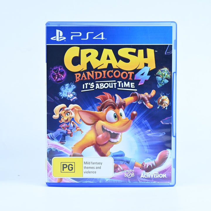Crash Bandicoot 4: It's About Time - Sony Playstation 4 / PS4 Game - FREE POST!