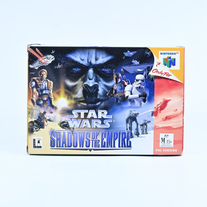 Star Wars: Shadows of the Empire - N64 / Nintendo 64 Boxed Game - PAL