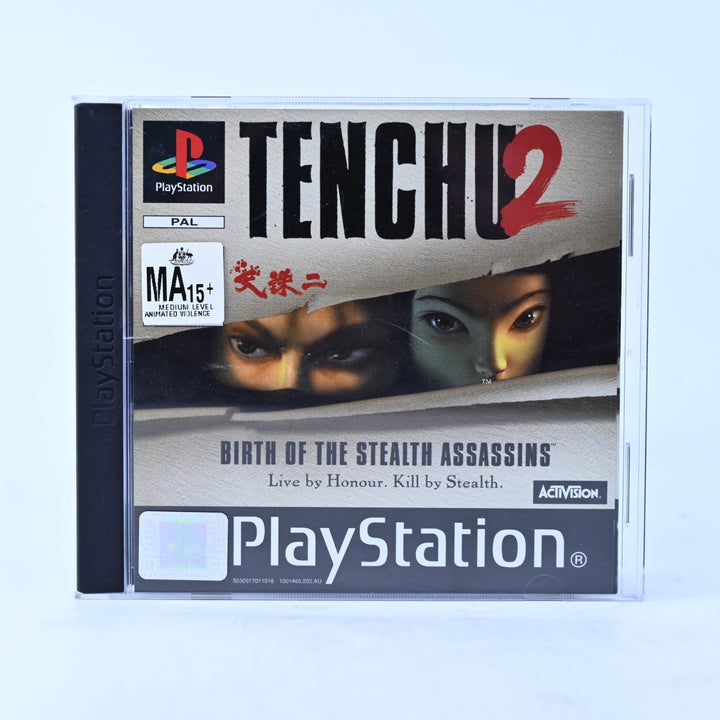 Tenchu 2: Birth of the Stealth Assassin - PS1 Game + Manual - PAL - MINT DISC!