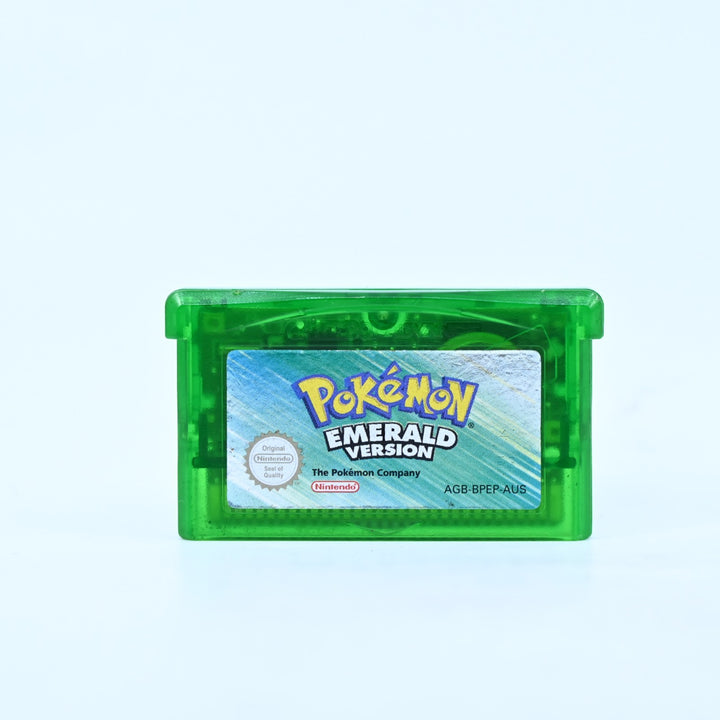Pokemon Emerald Version - GBA Game - PAL - NEW BATTERY!