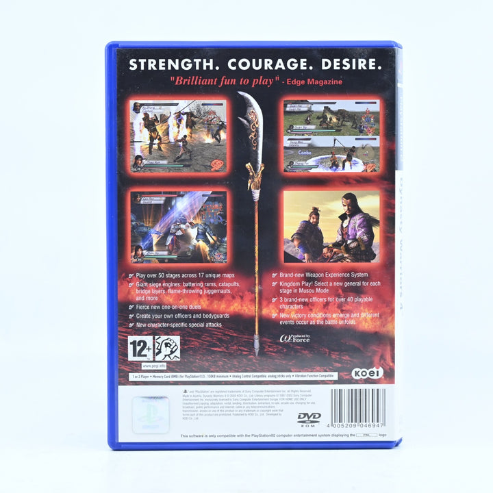 Dynasty Warriors 4 - Sony Playstation 2 / PS2 Game + Manual - PAL - MINT DISC!