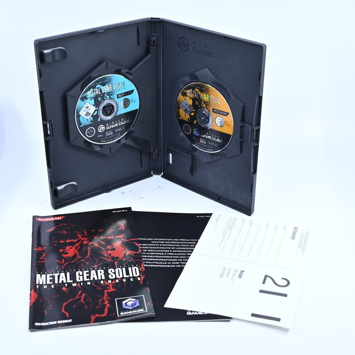 Metal Gear Solid: The Twin Snakes - Nintendo Gamecube Game + Manual - PAL