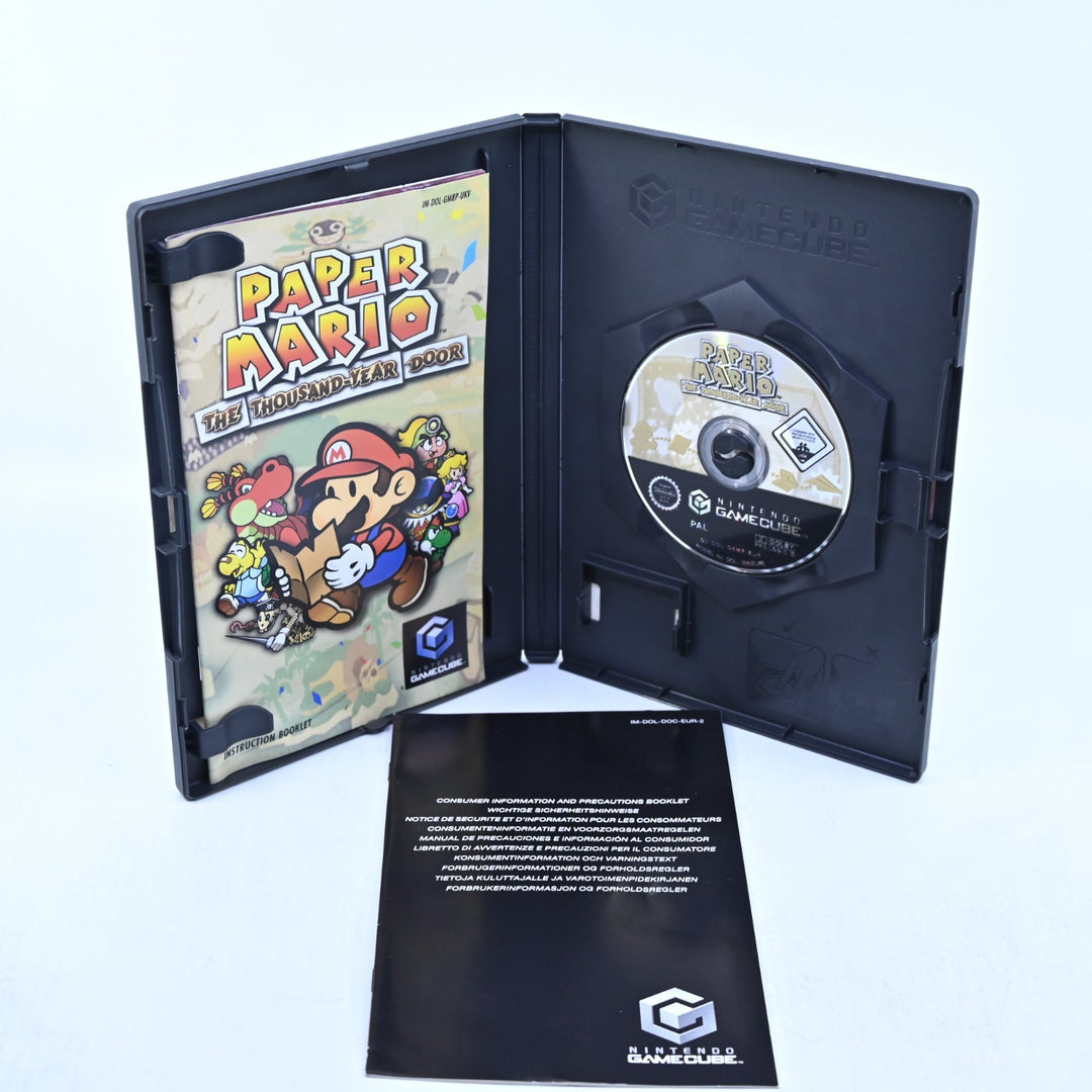 Paper Mario: The Thousand Year Door - Nintendo Gamecube Game + Manual - PAL