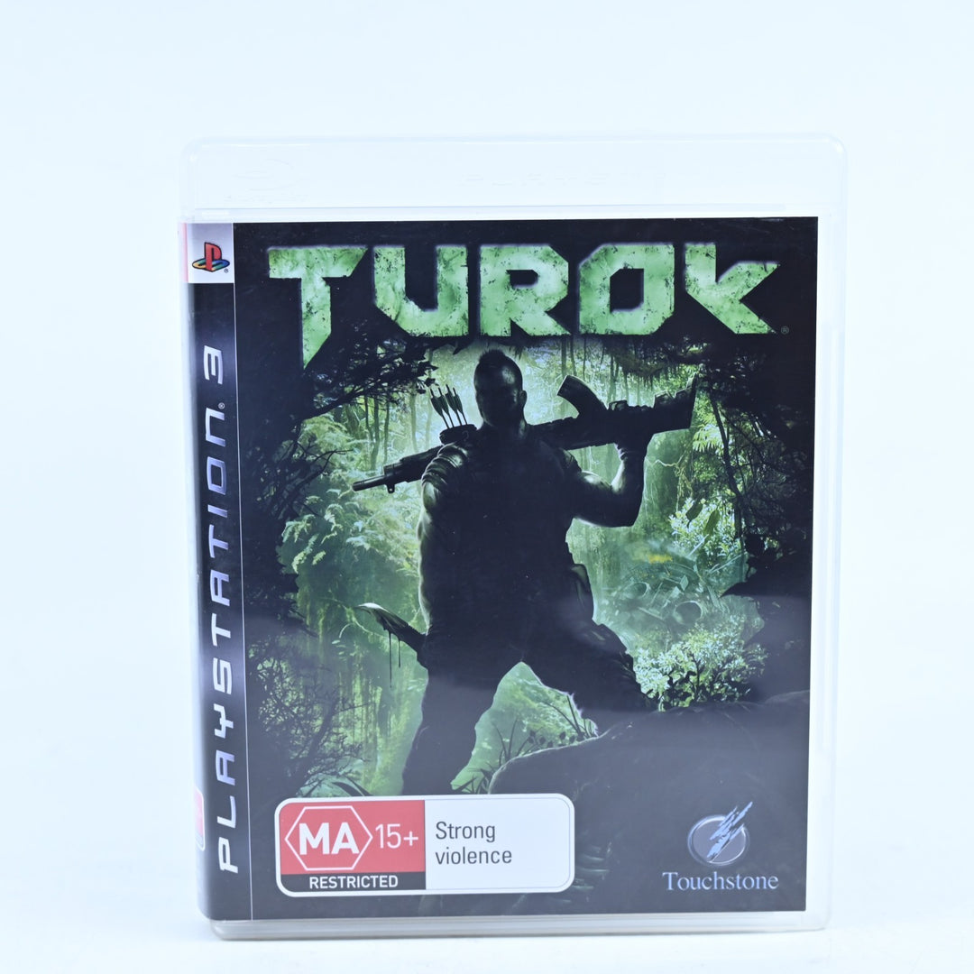 Turok - Sony Playstation 3 / PS3 Game + Manual - MINT DISC!