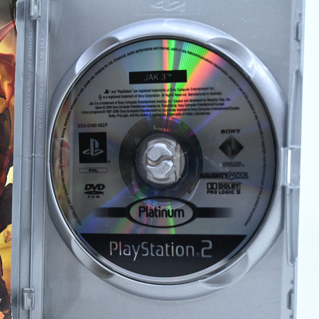 Jak 3 - Sony Playstation 2 / PS2 Game + Manual - PAL