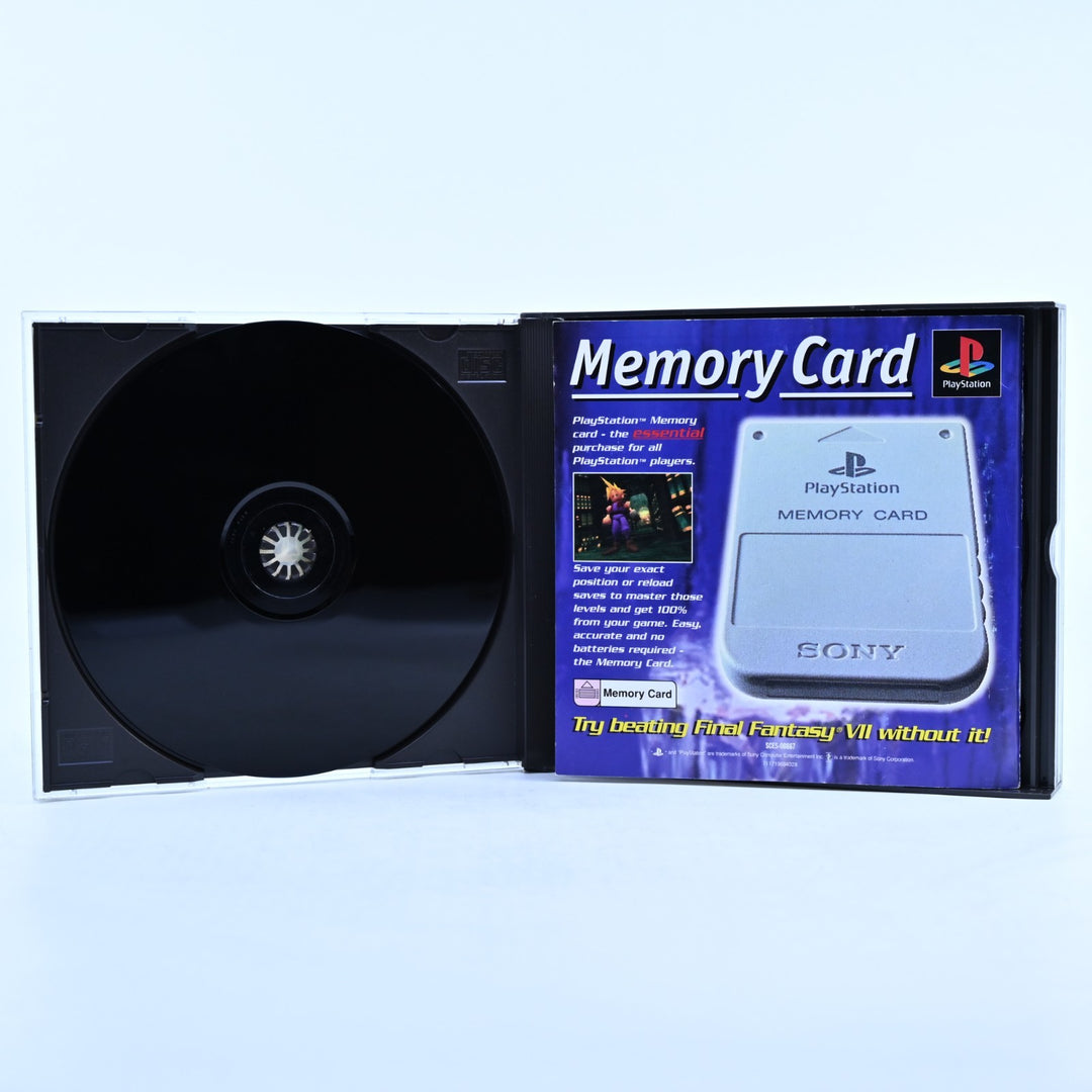 Final Fantasy VII - Sony Playstation 1 / PS1 Game + Manual - PAL