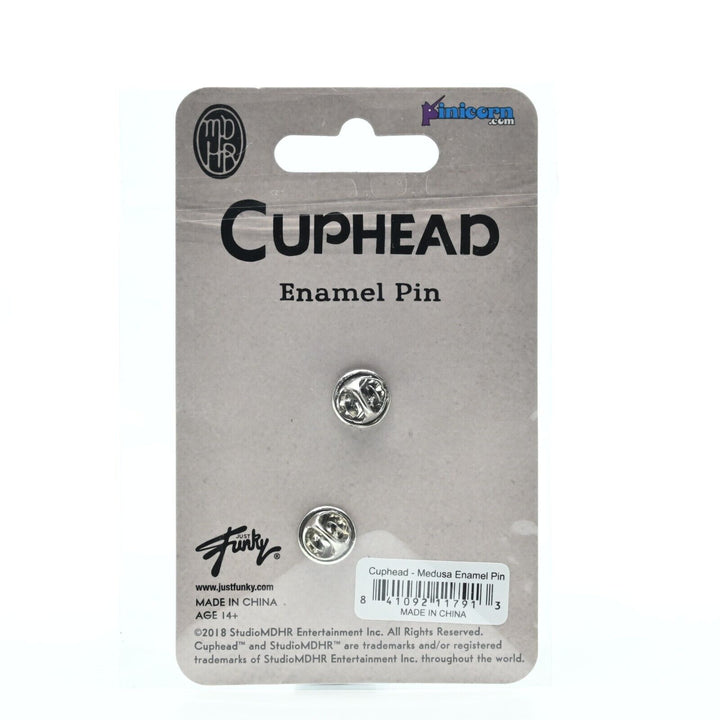 Cuphead Enamel Pin - Medusa - Penny Arcade Pin - Toy