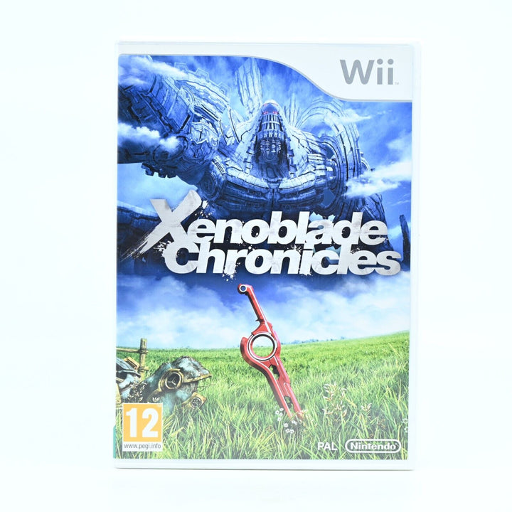 Xenoblade Chronicles - Nintendo Wii Game + Manual - PAL - MINT DISC!