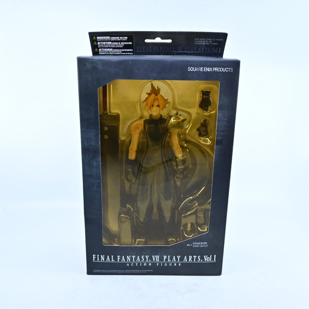 SEALED! Cloud Strife - Final Fantasy VII Play Arts Vol. 1 No. 1 - Action Figure