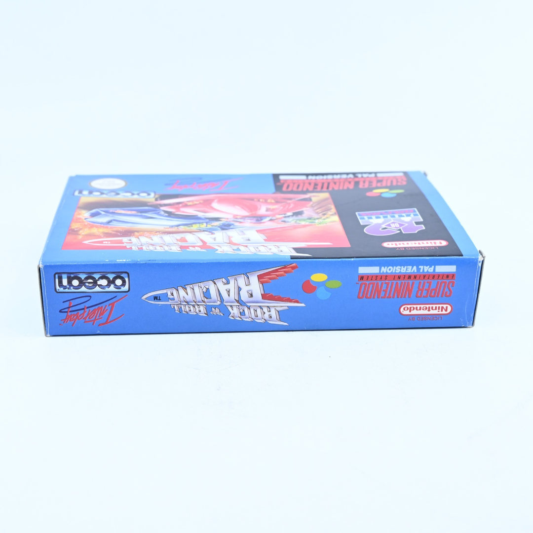 Rock n' Roll Racing - Super Nintendo / SNES Boxed Game - AUS PAL - FREE POST!