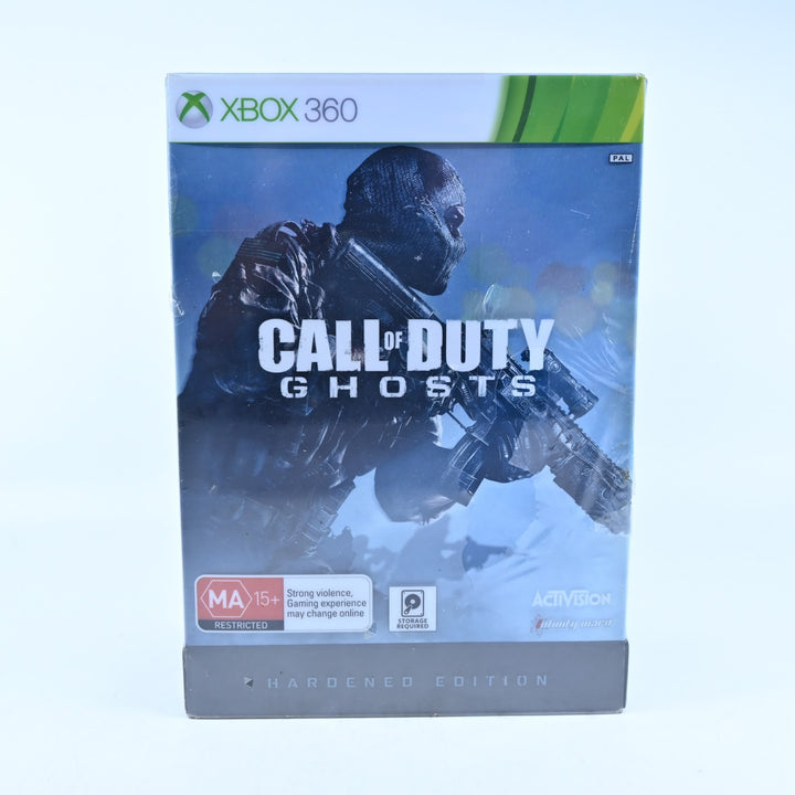SEALED! Call of Duty Ghosts: Hardened Edition - Xbox 360 Game + Manual