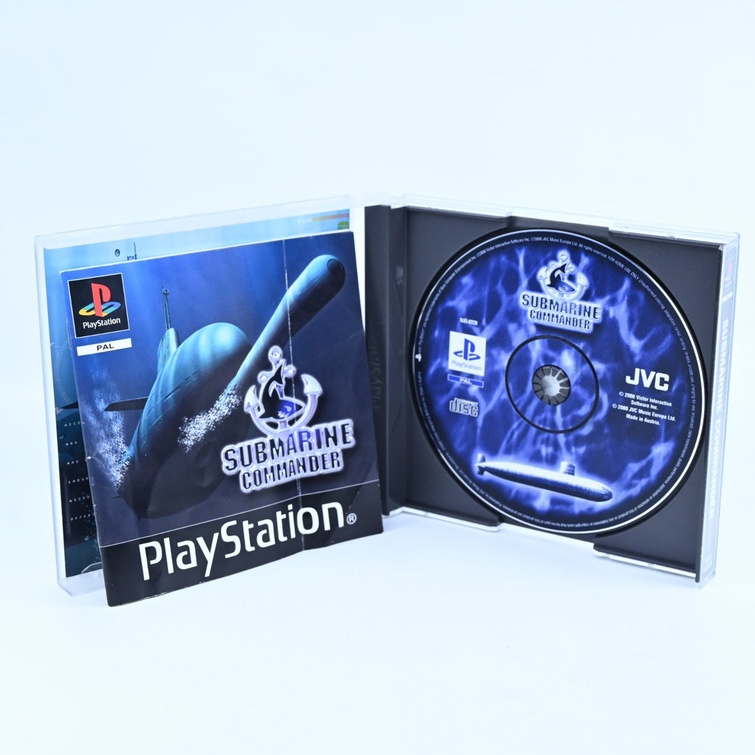 Submarine Commander- Sony Playstation 1 / PS1 Game + Manual - PAL - MINT DISC!