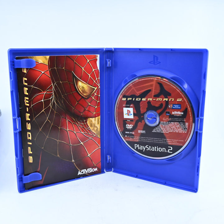 Spider-Man 2 - Sony Playstation 2 / PS2 Game + Manual - PAL - MINT DISC!