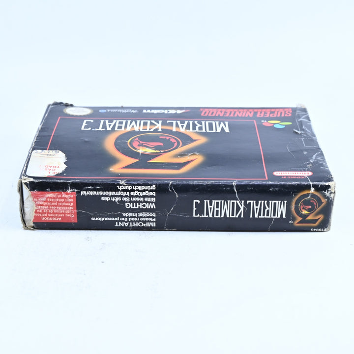 Mortal Kombat 3 - Super Nintendo / SNES Boxed Game - PAL - FREE POST!