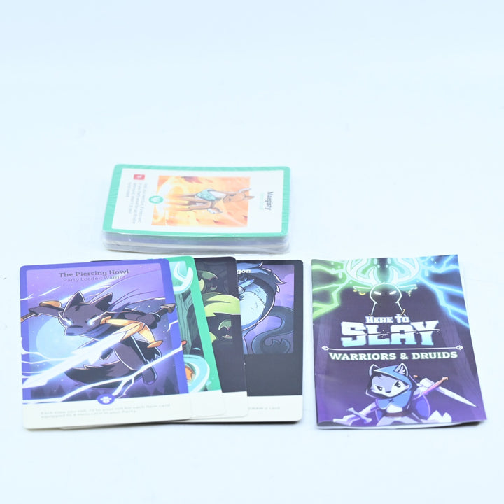 Here to Slay: Warriors and Druids Expasion Pack - Opened - Sealed Cards