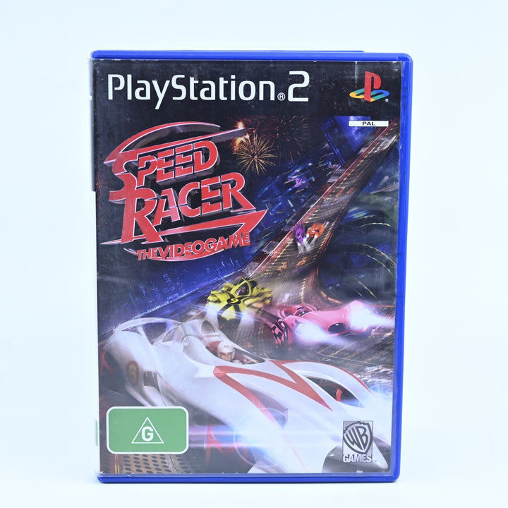 Speed Racer - Sony Playstation 2 / PS2 Game + Manual - PAL - MINT DISC!