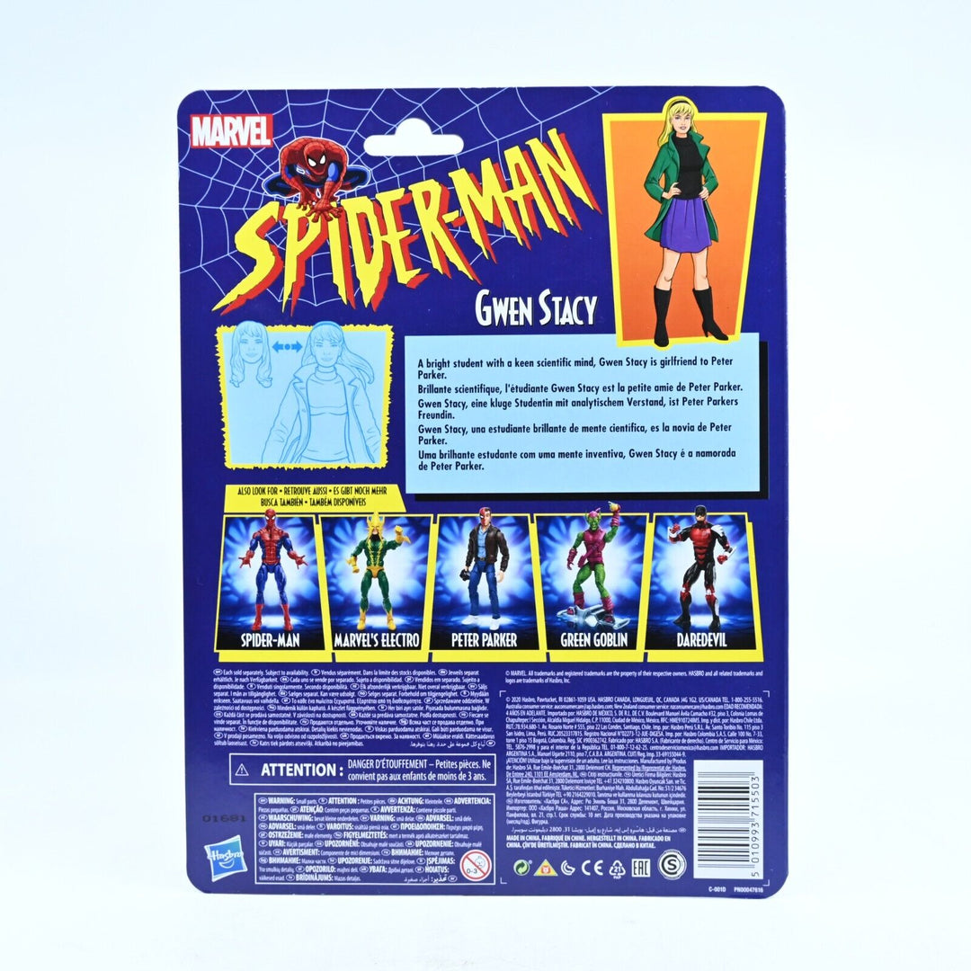 Gwen Stacy - Spider-Man Marvel Comics - Hasbro E9322/E9312- Toy