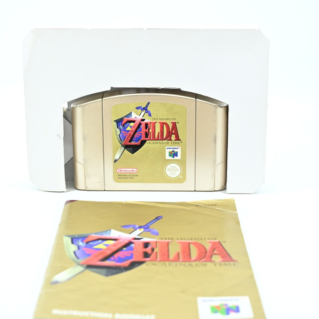 The Legend of Zelda Ocarina of Time - N64 / Nintendo 64 Boxed Game - FREE POST!