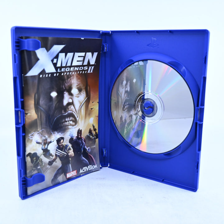 X-Men Legends II: Rise of Apocalypse - Sony Playstation 2 / PS2 Game + Manual