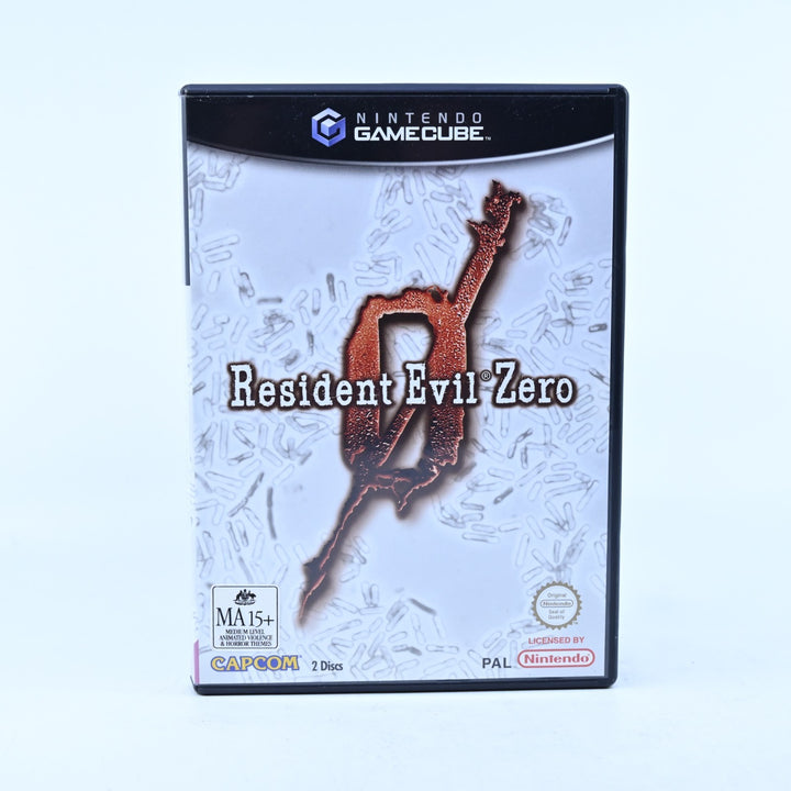 Resident Evil Zero - Nintendo Gamecube Game + Manual - PAL - FREE POST!