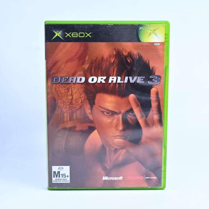 Dead or Alive 3 - Original Xbox Game + Manual - PAL - MINT DISC!