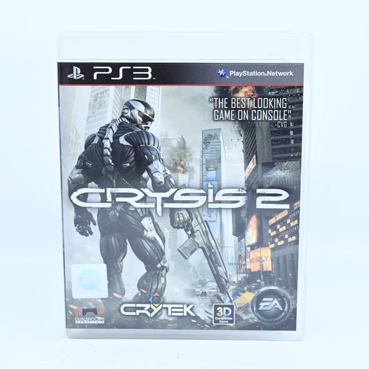 Crysis 2 - Sony Playstation 3 / PS3 Game + Manual - FREE POST!