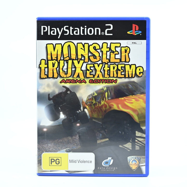 Monster Trux Extreme - Sony Playstation 2 / PS2 Game + Manual - NEAR MINT DISC!