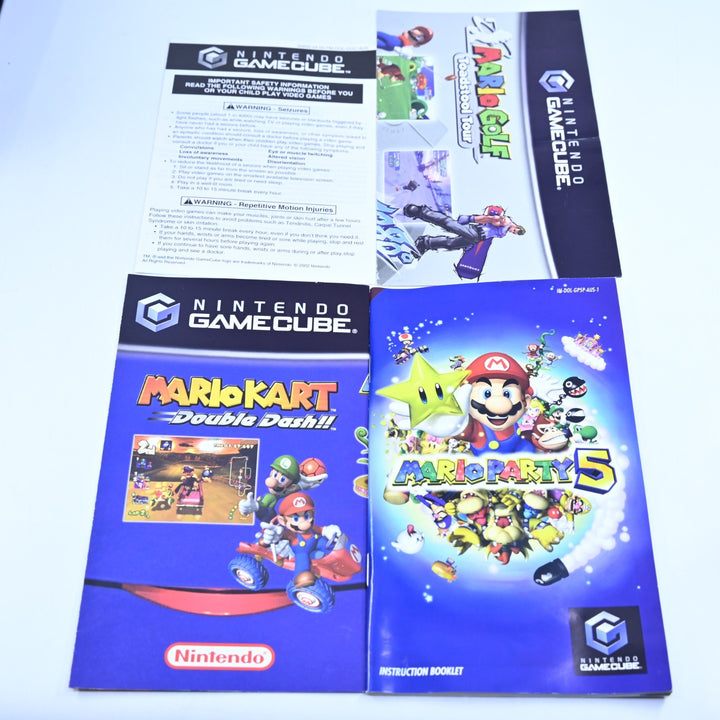 Mario Party 5 - Nintendo Gamecube Game + Manual - PAL - FREE POST!