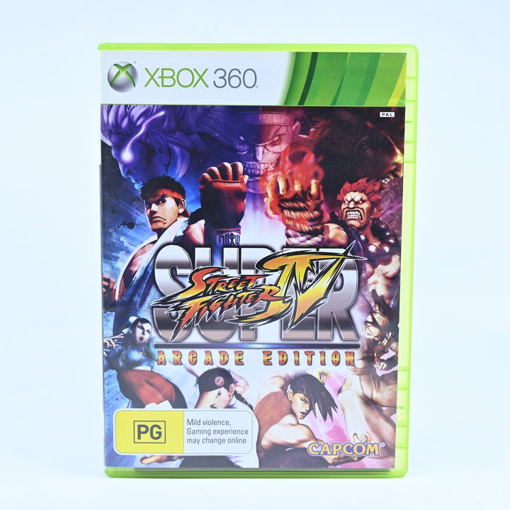 Super Street Fighter IV: Arcade Edition - Xbox 360 Game + Manual - PAL