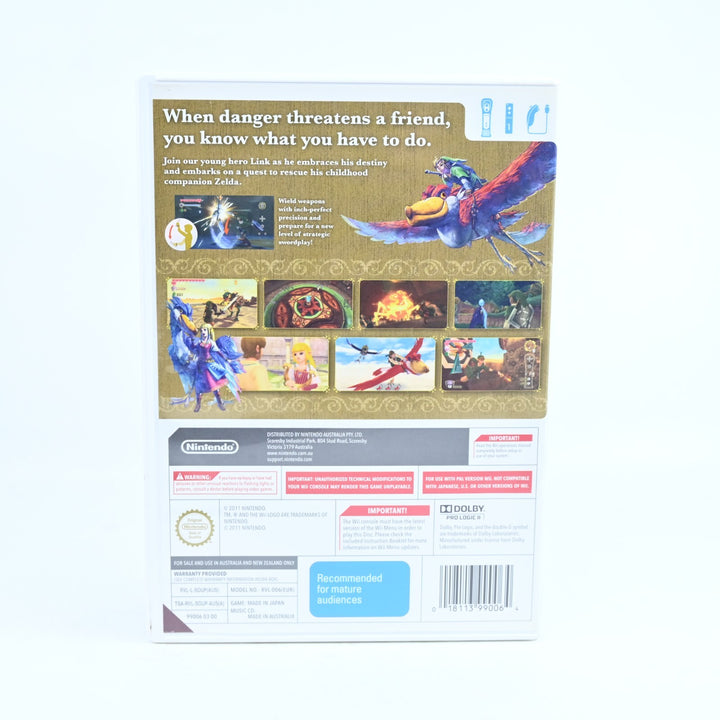 The Legend of Zelda: Skyward Sword - Nintendo Wii Game + Manual - PAL